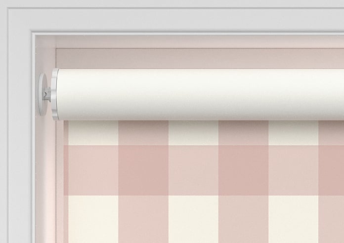 Gingham, Rosies Pink - Twist&Fit Roller Blind - Image 9